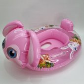 Tavşan Şekilli Tutmalı Bebek Simidi (Baby Float - Bebek Flatörü) - 1
