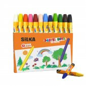 Silka Yağlı Pastel Boya 12 Renk - 2