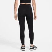 Nike Sportswear Swoosh Kadın Siyah Tayt DM6207 010 - 2