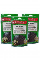 Beef Sausages - 3 Paket Dana Sosis - 100g - 45 Ila 50 Adet Yarı Sert Mini Sosis - 1