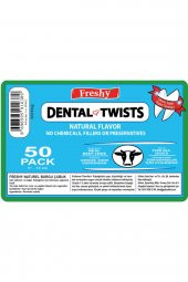 Dental Twists - Naturel Burgu Çubuk - 50li Maxi Paket 300 gr - 2