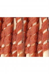 Lamb Twists - 20 Adet Kuzu Etli Burgu Çubuk - 200g - Taze Et Ile Hazırlanmıştır - 2li Set thumbnail 2