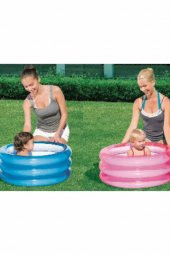 51033 3 Bölmeli Havuz 70x30 Cm Mavi - 1