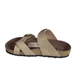 YAZKIŞ Kadın Siyah çift Tokalı Parmak Geçkili Terlik thumbnail 8