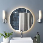 Banyo Aynası / Lavabo Aynası / Işıklı Makyaj Aynası / Ledli Dokunmatik Ayna /  Flora FONE thumbnail 1