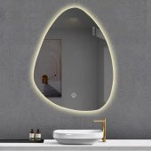Banyo Aynası / Lavabo Aynası /Ledli Dokunmatik Ayna / Flora SUEN 64cm KJH-01 - 3