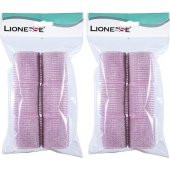 Lionesse Bigudi 1113 Süngerli Pembe 6Lı Paket 2 Adet - 1