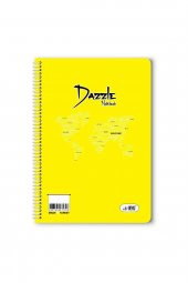 120 yaprak kareli spiralli plastik kapak defter A4 boy thumbnail 7