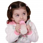 Cam Biberon Seti - Isıya Dayanıklı Isıcam 5 adet Biberon, Fırça, Emzik Hediyelik Bebek Seti - 3