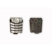 Nokia 6610 Tuş Takımı Gri Renk Nokia 6610 Uyumlu Plastik Tuş Takımı - 1