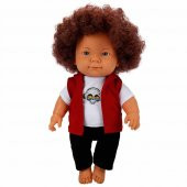 Kıvırcık Saçlı Curly Bebek 35 cm - 9