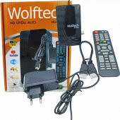 Full Hd Uydu Alıcı + Wifi Özellikli WolfTech HD-2021 - 1