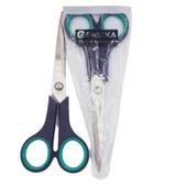 6'lı Lüx Bambu Saplı Silikon Servis Seti Gri - 1