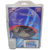 3 Çipli RGB Şerit Led 50000 Saat 5 Metre Kumandalı Winnboss WN-1144 - 1