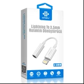 Lightning - 3,5 mm Kulaklık Jakı Adaptörü Arbaks Arb-505 - 1