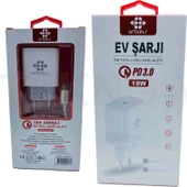 PD3.0 18W (TYPE-C To TYPE-C) Şarj Aleti Arbaks ARB-017 - 1