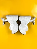 Basskan Foor Beyaz Yüksek Taban Platform Sabdalet thumbnail 2