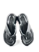 Basskan Siyah Pund Yüksek Konfor Ortopedik Taban Parmak Arası Terlik thumbnail 1