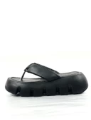 Basskan Siyah Pund Yüksek Konfor Ortopedik Taban Parmak Arası Terlik thumbnail 2