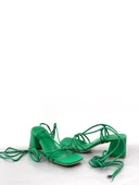 Basskan Yeşil Moys İpli Alçak Topuk Sandalet thumbnail 1