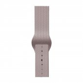 ScHitec 42-49mm Yeni Nesil Apple Uyumlu Akıllı Saat Kordonu Silikon Krem - 1