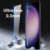 Coofbe Ultra İnce 0.3MM Yüksek Çözünürlük Full Kaplama 9H Samsung Galaxy S23 Plus Ekran Koruyucu - 3