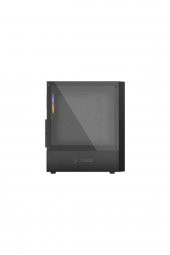 KAS-ZOKO OZZY 4x12 CM ARGB FANLI TEMPERLİ CAM MESH PANEL OYUNCU KASASI - 5