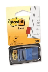 Post-it İndeks 50 Li İşaret Bandi Mavi 50 yaprak - 1