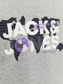 JACK JONES Yazılı Bisiklet Yaka Erkek Sweatshirt 12240211 thumbnail 6