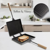 Ocak Üstü Teflon Tost Makinesi (Özaslan / Nur Işık) - 1