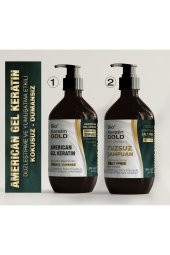 Bio Keratin Gold  Kokusuz Dumansız 2li Jel Keratin Seti - 1