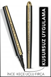 Pretty  Tattoo Studio Dipliner, Keçe Uçlu Kalem Eyeliner Siyah - 1