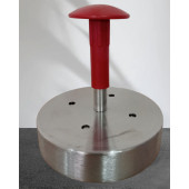 Russet Hamburger Köfte Presi Basma Şekillendirme 12 Cm Aparatı Üstten Basmalı - 2