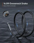 DEPSTECH Üç Lensli Boroskop, 5'' IPS Ekranlı Muayene Kamerası - 5m - 2