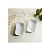 Nehir  Nehir Yasemin Porselen Dikdörtgen Kahvaltılık 2li - 1