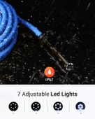 DEPSTECH Çift Lensli Kablosuz Endoskop, 1080P Yılan Kamera Mavi - 5m - 4