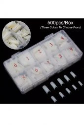 Fontenay 500 Lü Tips Protez Tırnak Kemik thumbnail 1