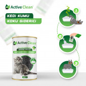 Active Clean Plus Kedi Kumu Koku Giderici 420gr - 6