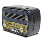 CMIK MK-139 BT-USB-SD-FM-AM-SW-TF BLUETOOTH ŞARJLI PİLLİ NOSTALJİK RADYO - 1