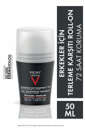 Vichy Roll-On Deodorant Homme 50 ml - 1