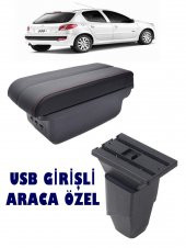 Peugeot 206 2010-2020 Usbli Vidasız Kol Dayama Kolçak - 1