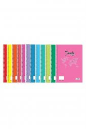 A4 Pp Kapak Spralli Defter 40 Yaprak Çizgili (1 Adet) - 1