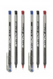 My-tech Tükenmez Kalem 0.7mm 6 lı 3 farklı renk - 1