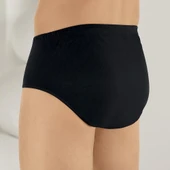 Şahinler ME009R Erkek Renkli Slip Külot No:48  Siyah M - 1