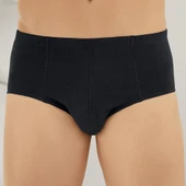 Şahinler ME009R Erkek Renkli Slip Külot No:48  Siyah M - 2