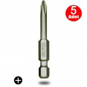 AletÇantam Gfb Bits Yıldız Uç Vidalama Matkap Ucu Ph1 x 50mm - 5 Adet - 1