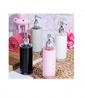 Ksv akrilik sıvı sabunluk - pembe akrilik kırılmaz sıvı sabunluk - 1