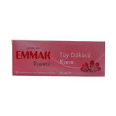 Emmak Rusma Tüy Dökücü Krem 100Gr Depilatör Kremi 50gr x 2Adet - 3