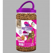 PRO CANİNE PROFESSIONAL TON BALIKLI -KARİDESLİ KISIR -OBEZ STERILISED YETİŞKİN KEDİ MAMASI 3 LT - 1