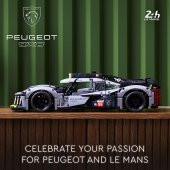 Lego Technic Peugeot 9X8 24H Le Mans Hybrid Hypercar 42156 - 2